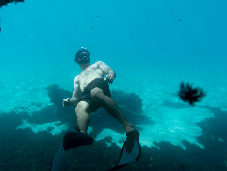 snorkelling